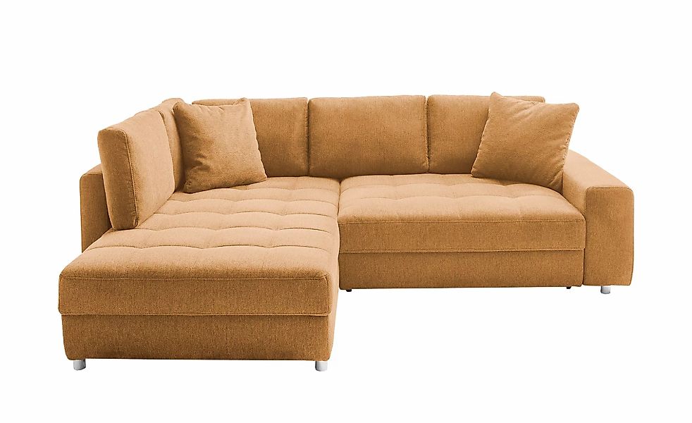 bobb Ecksofa  Arissa de Luxe ¦ gelb ¦ Maße (cm): B: 265 H: 84 T: 215.0 Pols günstig online kaufen