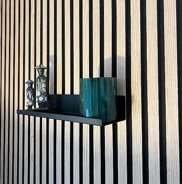 TWSOUL Deko-Wandregal Regal für Akustikpaneele, Schwarz Metall Mehrere Größ günstig online kaufen