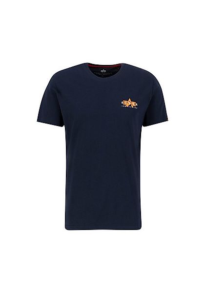 Alpha Industries T-Shirt Puff Print Logo Backprint T-Shirt günstig online kaufen