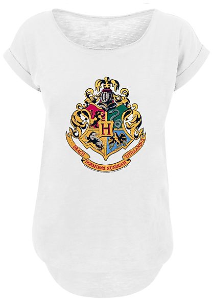 F4NT4STIC T-Shirt "Harry Potter Hogwarts Crest Gold" Print günstig online kaufen