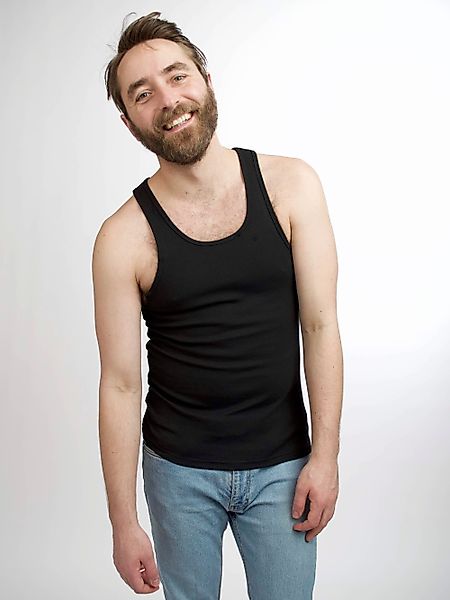 HONEST BASICS Ripptanktop 2er Pack Stretch-Rippstoff günstig online kaufen