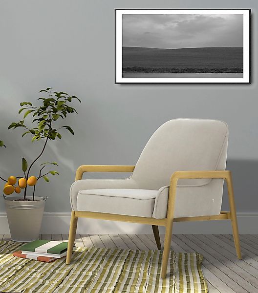 Home affaire Sessel "Braga" wahlweise mit Gestell aus Eiche in dunkel oder günstig online kaufen