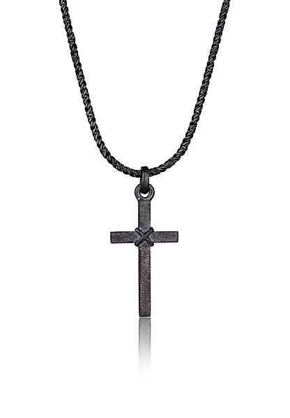 Kuzzoi Kette mit Anhänger Herren Kreuz günstig online kaufen