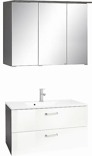 welltime Badmöbel-Set »Ravenna«, (2 St.), mit Soft-Close Funktion günstig online kaufen