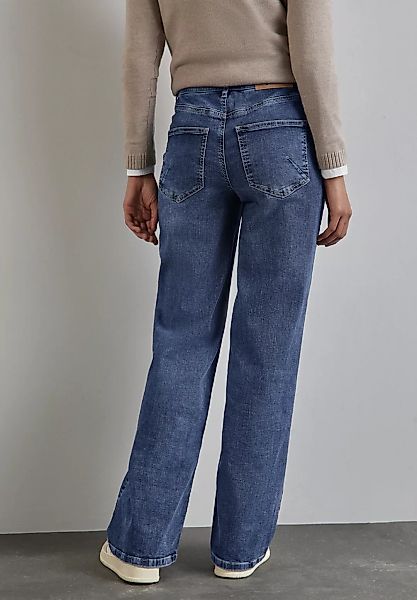 STREET ONE Weite Jeans, High Waist günstig online kaufen