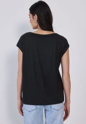 STREET ONE STUDIO T-Shirt mit U-Boot-Ausschnitt günstig online kaufen