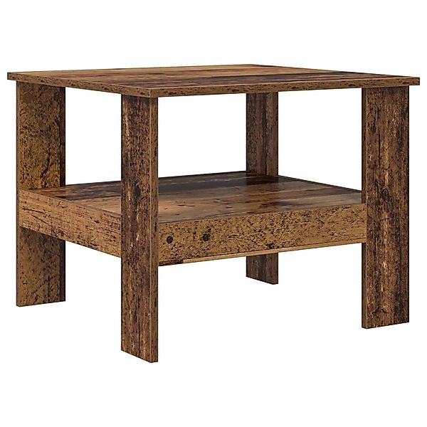 vidaXL Couchtisch Altholz 57 x 55 x 45 cm Holzwerkstoff 8000250 günstig online kaufen