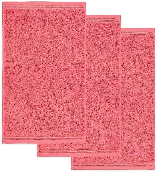 Möve Gästehandtücher "Superwuschel" Gästehandtücher Set mit Bordüre, 100% P günstig online kaufen