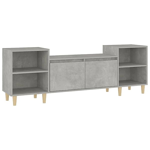 Vidaxl Tv-schrank Betongrau 160x35x55 Cm Holzwerkstoff günstig online kaufen