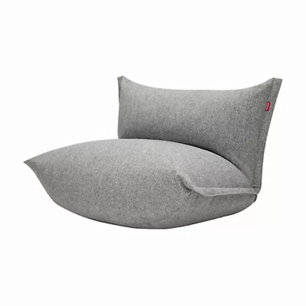 Lounge Sessel The BonBaron textil grau / Bouclé-Stoff Mingle - Fatboy - günstig online kaufen