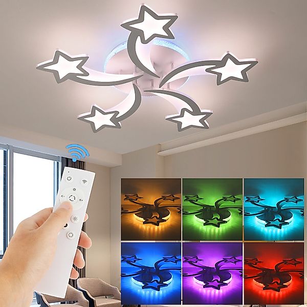 LETGOSPT LED Deckenleuchte 30W/ 54W Deckenleuchte günstig online kaufen