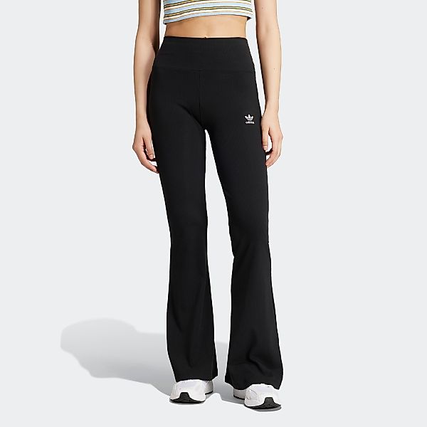 adidas Originals Leggings "ESS FL LEGGINGS" mit ausgestelltem Bein und Ripp günstig online kaufen