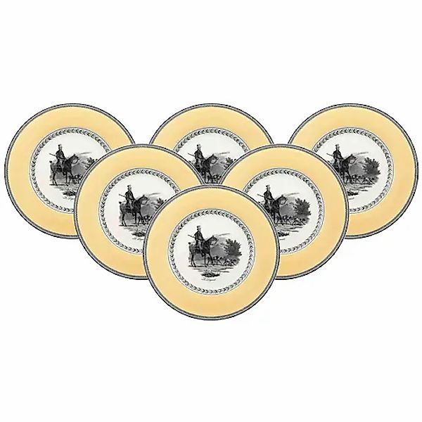 Villeroy & Boch Speiseteller »Speiseteller Audun Chasse ø 27,1 cm 6er Set w günstig online kaufen
