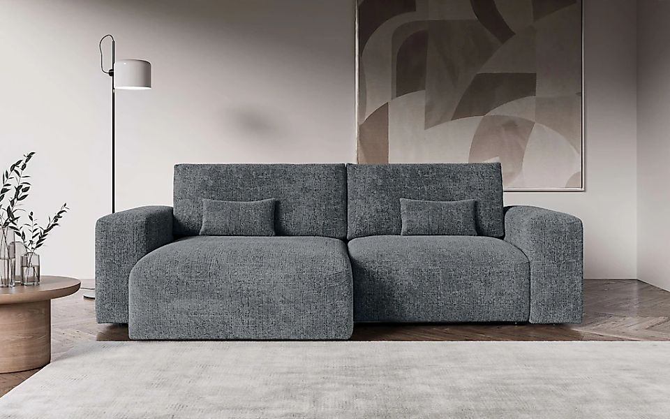 OTTO home Ecksofa "MATTS Schlafsofa mit Bettkasten, Maße B/T/H: 265/159/89 günstig online kaufen