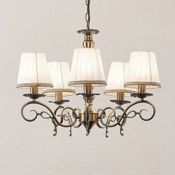 Lindby Kronleuchter Finnick, 5 x 40 günstig online kaufen