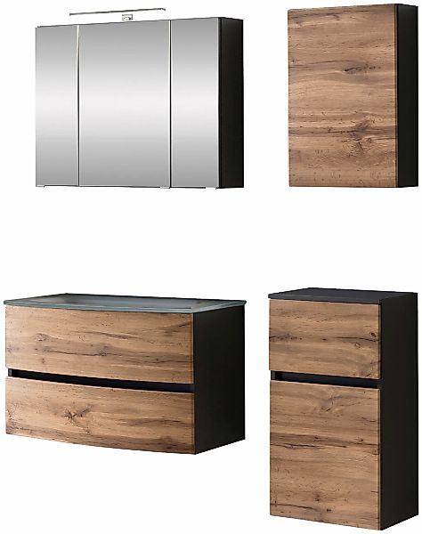 welltime Badezimmer-Set "Kaunas" Set, 4 Stk. tlg. günstig online kaufen