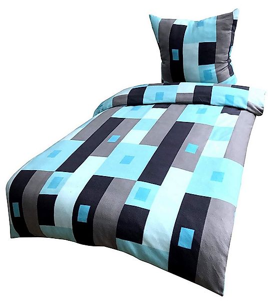 Visaggio Bettwäsche Winter Fleece Bettbezug flauschig warm, Fleece, 2 teili günstig online kaufen