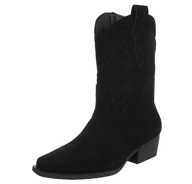 Ital-Design Modische Cowboy-Stiefel mit komfortablem Innenfutter Westernsti günstig online kaufen