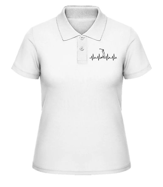 Golf Herzschlag · Frauen Poloshirt Fein-Piqué günstig online kaufen