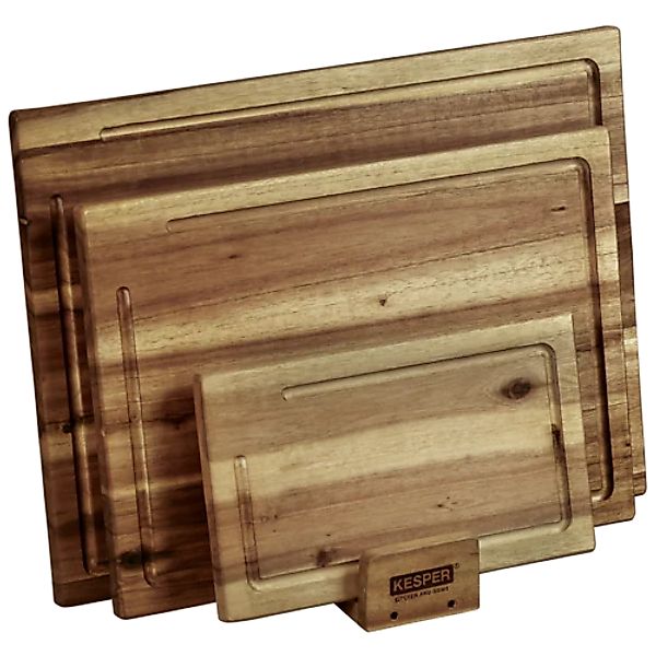 KESPER® Schneidebrett »3er Set Schneidebrett inkl. Ständer« aus FSC-zertifi günstig online kaufen