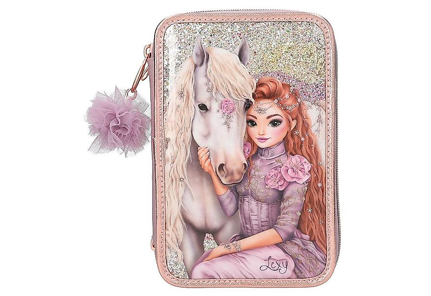 Depesche Freizeitrucksack Depesche 3-Fach Federtasche TOPModel VIVA VIOLET günstig online kaufen