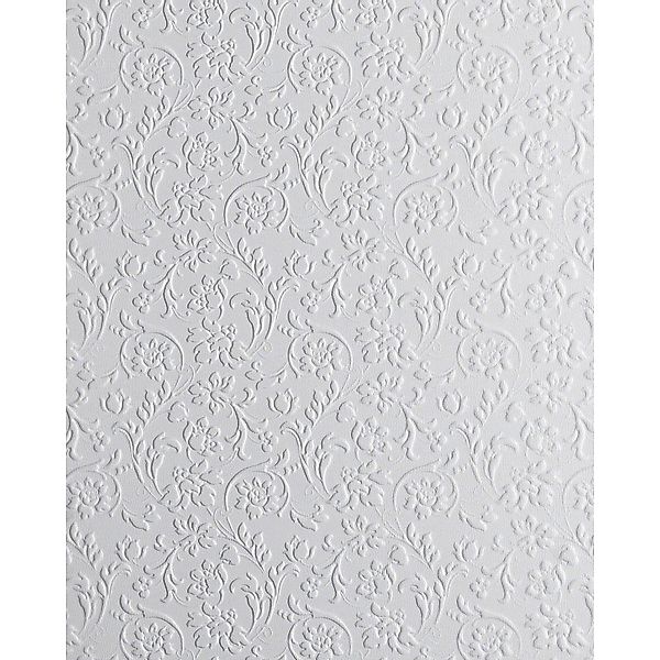WALLFACE 13473 FLORAL Leder Barock Blumen Wand-Paneel selbstklebend Weiß 26 günstig online kaufen