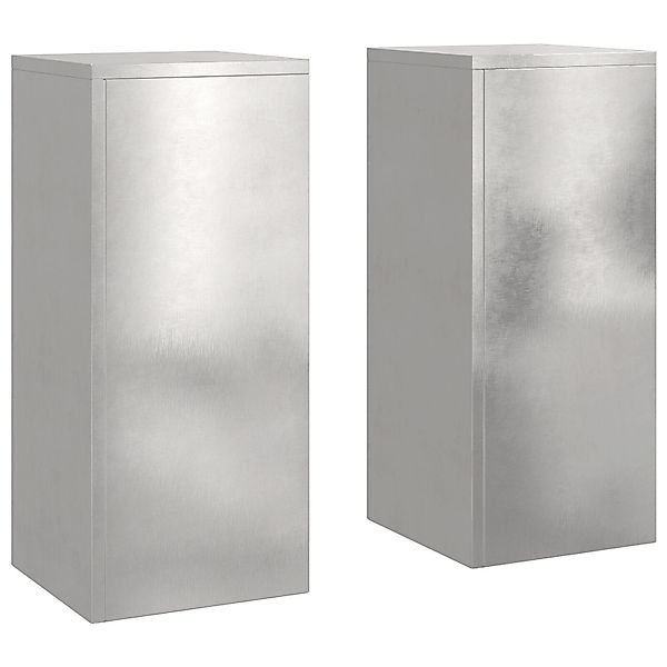 vidaXL Blumenständer Outdoor-Pflanzensäulen 2 Stk. 24x24x55 günstig online kaufen