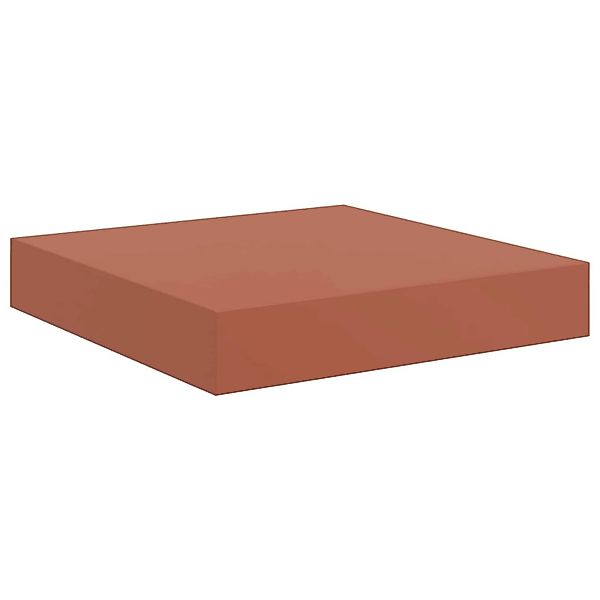 vidaXL Wandregal Wandmontiert 4 Stk Rot 23 x 23,5 x 4 cm Holzwerkstoff 4201 günstig online kaufen