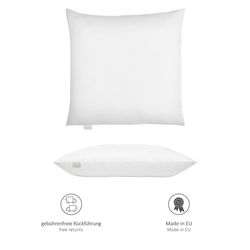 Bodyprotect Bettdecke + Kopfkissen Ecoline, Füllung: günstig online kaufen