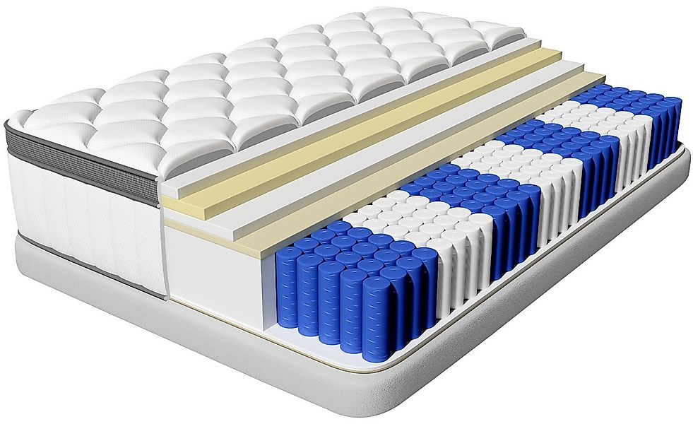 Taschenfederkernmatratze Matratze, 7-Zonen Federkernmatratze Matratzen mit günstig online kaufen