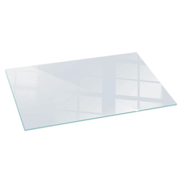 Tulup Glasplatte für Kamin Weiß Kaminofen Glas Bodenplatte Rechteck 140x70 günstig online kaufen