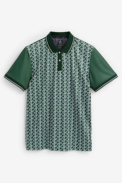 Next Poloshirt Active & Golf Poloshirt mit Print (1-tlg) günstig online kaufen