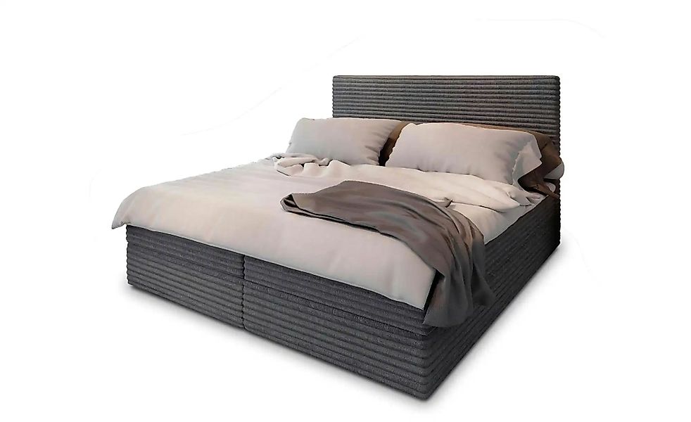 MASSENO Boxbett mit Bettkasten Pisa ¦ grau ¦ Maße (cm): B: 140 H: 98 Betten günstig online kaufen
