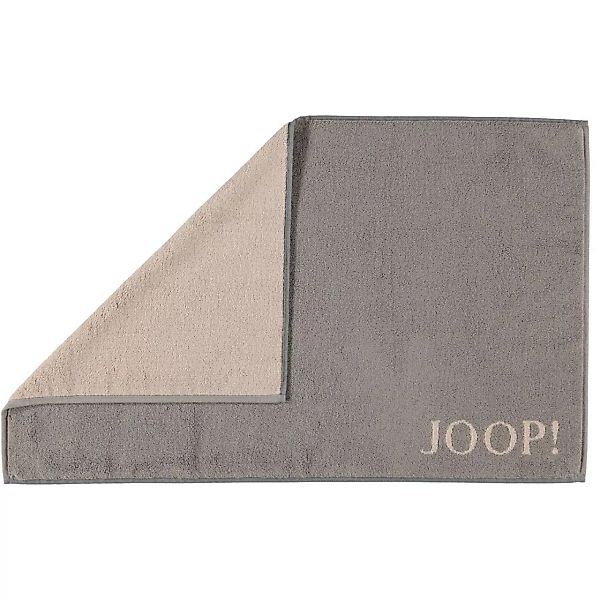 Joop! Badematte Duschvorleger Badvorleger 1600-070 Graphit Sand 50x80 cm günstig online kaufen