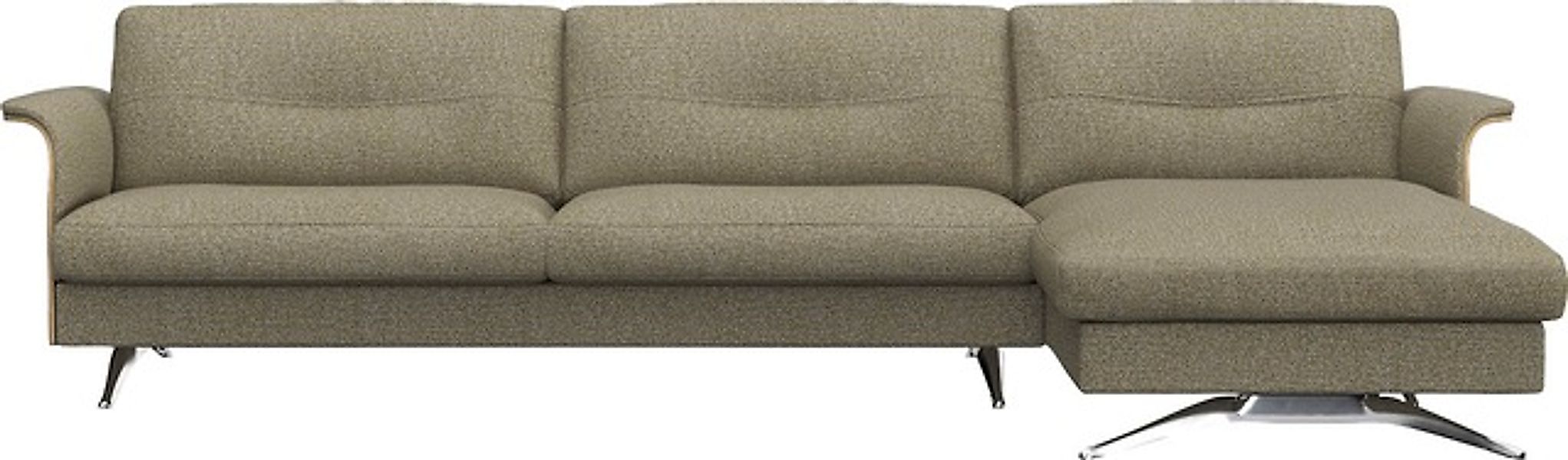 FLEXLUX Ecksofa »Glow Designsofa, bequem und komfortabel durch hochwertigen günstig online kaufen