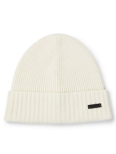 BOSS Strickmütze Fati aus gerippter Schurwolle (keine Angabe, 1-St) günstig online kaufen