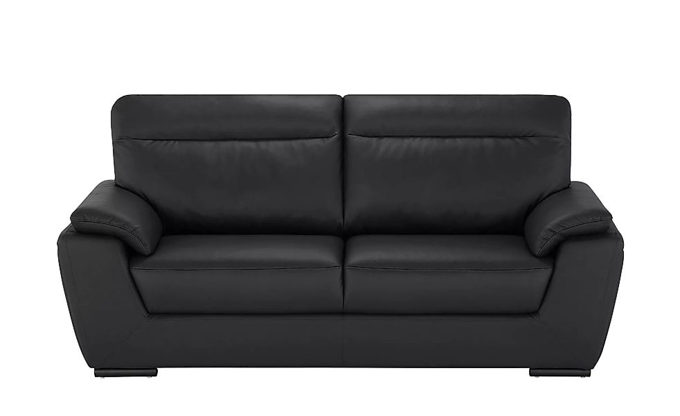 Sofa  aus Leder Brandy II ¦ schwarz ¦ Maße (cm): B: 210 H: 95 T: 100 Polste günstig online kaufen