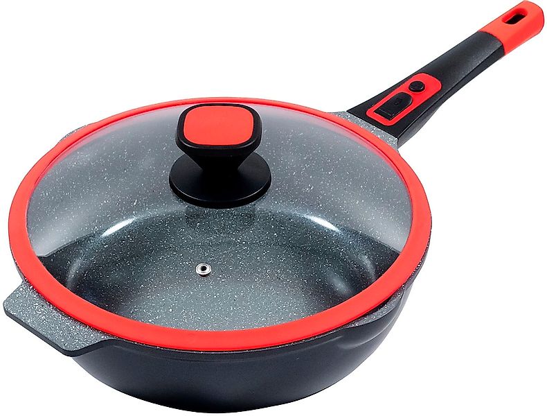 KING Bratpfanne »Click-Grip«, Aluminiumguss, (Set, 8 tlg., 3 Ø17.5 Ø14.5cm günstig online kaufen