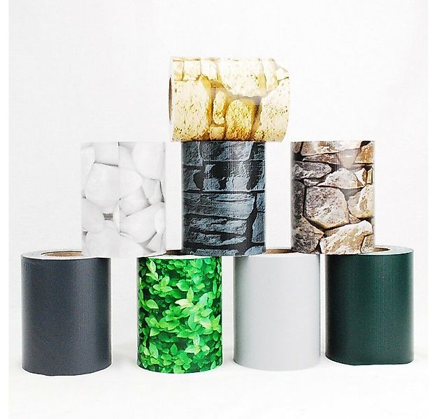 interGo Sichtschutzstreifen PVC Sichtschutzstreifen 35m & 70M Windschutzstr günstig online kaufen