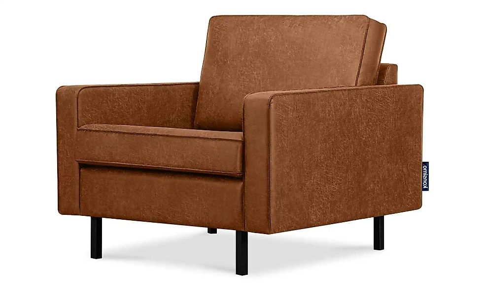 KONSIMO Sessel  Invia ¦ rot ¦ Maße (cm): H: 87 Polstermöbel > Sessel > Lede günstig online kaufen