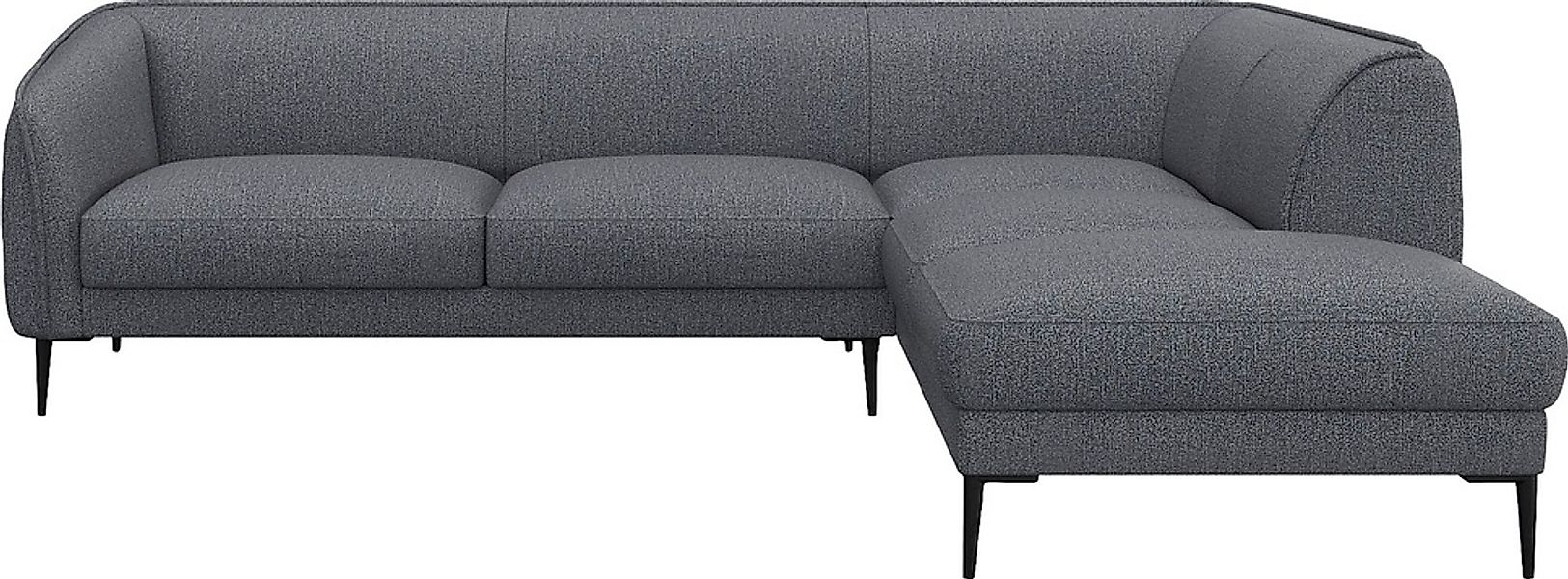 FLEXLUX Ecksofa "Belle Designsofa, L-Form, B/T 268/209 cm" Skandinavisches günstig online kaufen