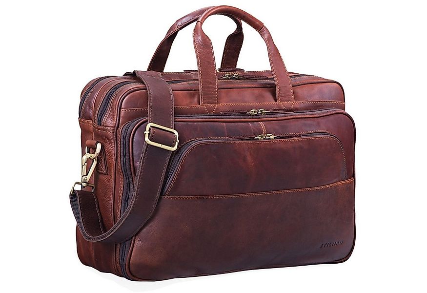 STILORD Aktentasche "Artemis" Vintage Lehrertasche Leder Aktentasche günstig online kaufen