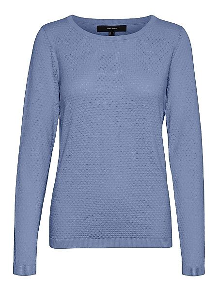 VERO MODA Strukturierter Pullover Damen Violett günstig online kaufen
