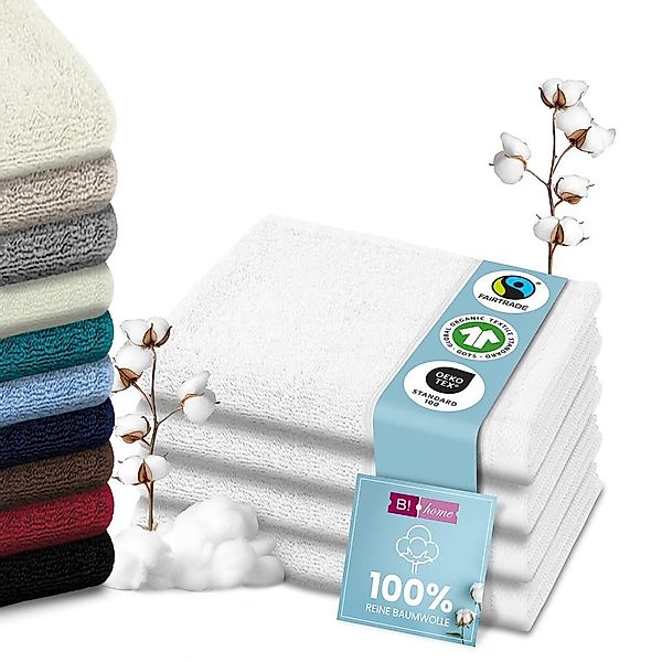 B!HOME Handtücher Set Saunatücher, Duschtücher, Gästehandtücher günstig online kaufen