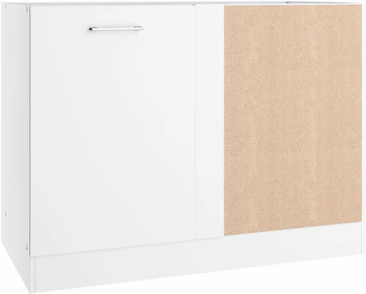 KOCHSTATION Eckunterschrank »KS-Milan« Eckunterschrank 110 cm, matte oder h günstig online kaufen