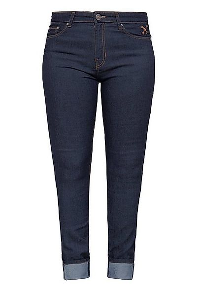 QueenKerosin 5-Pocket-Jeans im 5-Pocket-Design mit bestickten Gesäßtaschen günstig online kaufen