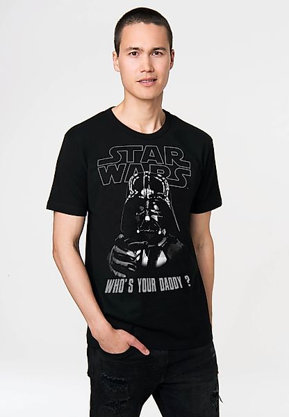LOGOSHIRT T-Shirt "Star Wars - Whos Your Daddy" mit coolem Print günstig online kaufen