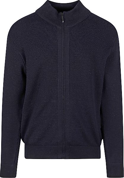 Armor-Lux Kerlouan Strickjacke Wolle Navy - Größe M günstig online kaufen