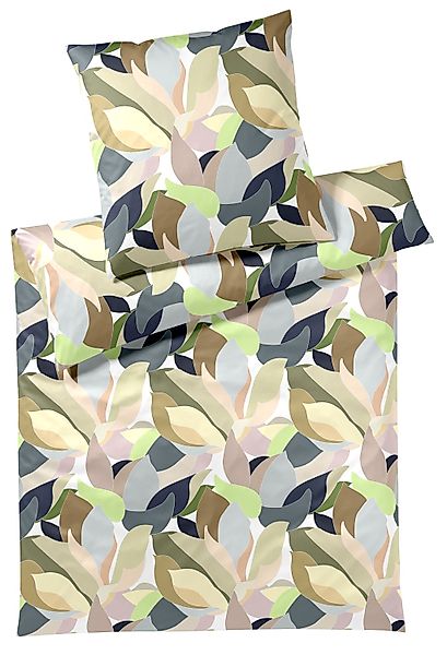 Elegante Bettwäsche "Night Garden" 2 Stk. tlg. angenehmes Hautgefühl günstig online kaufen