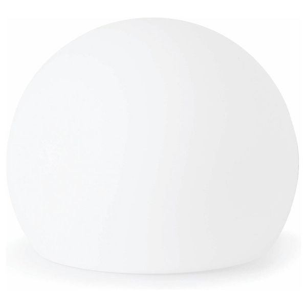 Zeitlose Gartenkugel Balda aus Polyethylen in weiß, Ø 500 mm, IP65, mit 200 günstig online kaufen